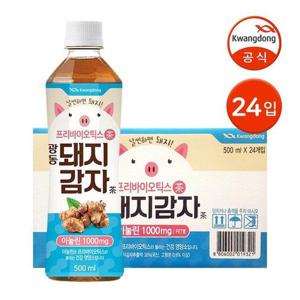 갤러리아_광동 돼지감자차 500ml 24입