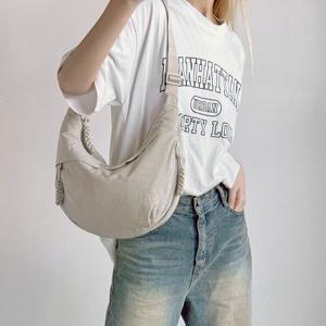 프롬헤븐 우크셔 남녀공용 캐주얼 반달 크로스백