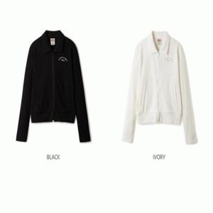 [후아유]후아유 여성용 카라 집업 셋업/ Ribbed Collar Zip-up_A WHMZE4T61F