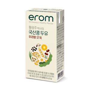 [이롬]황성주국산콩 우리땅17곡두유 190ml x 96팩 (16팩 x 6박스)