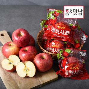 [홈&맛남] 아삭아삭 햇 세척사과 3kg (17과내) x 2박스