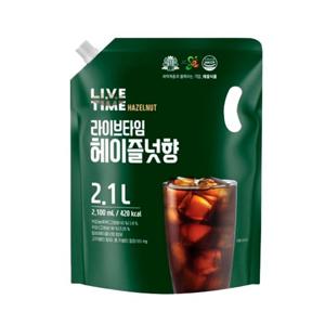 태웅 라이브타임 헤이즐넛향 2.1L 5개