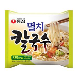 농심 멸치칼국수 98g X 40봉