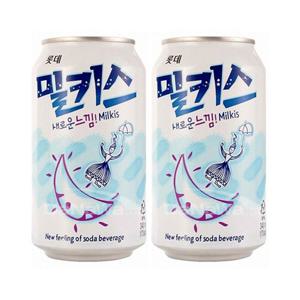 롯데칠성 밀키스 340mL 48캔