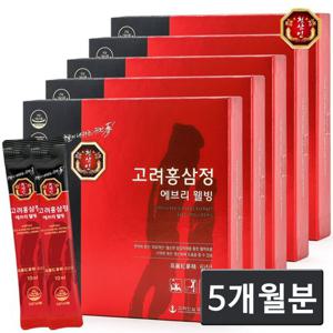 천삼인 고려 홍삼정 에브리웰빙 스틱 30포X5box(5개월분)