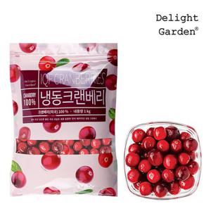 [딜라잇가든] 냉동 크랜베리 1kg x 2