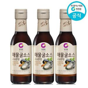 갤러리아_청정원 고소한해물굴소스 250g 3개