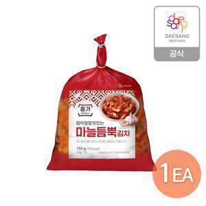 종가 마늘듬뿍김치 750g