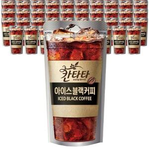 롯데칠성 칸타타 아이스 블랙커피 230ml x 40개