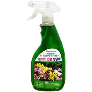 모든화초전용영양제 500ml .분갈이 관엽 꽃 화훼 화분 액체 미네랄 복합 비료