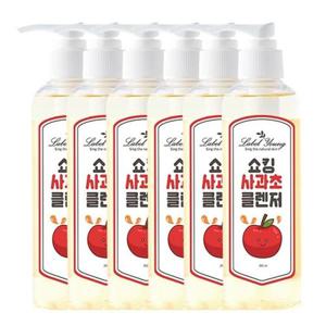 [라벨영]쇼킹사과초클렌저 200ml / 4개 + 2개