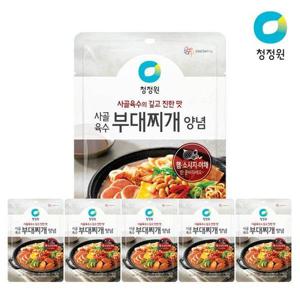 갤러리아_청정원 사골육수부대찌개양념 140g 6개