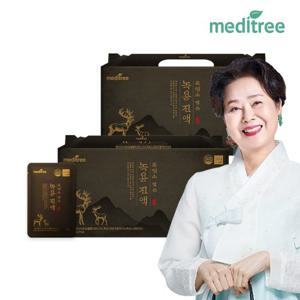 메디트리 흑염소 담은 생 녹용 진액 2박스(60포)