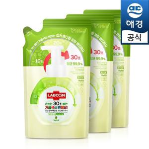 랩신 컬러체인징핸드워시(청포도)450ml(리필)x3개