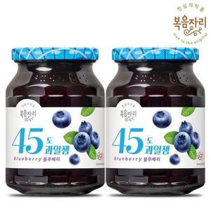 갤러리아_복음자리 45도 블루베리잼 350gX2개