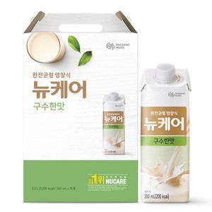 [대상웰라이프][선물용추천] 뉴케어 구수한맛 200mlx16입세트, 1박스 / 고소한검은깨맛 16입세트