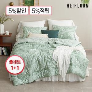 (슈퍼싱글/1+1)24SS [에어룸] 삶은이불 고온워싱 침구풀세트(이불2+패드2+베개커버2)