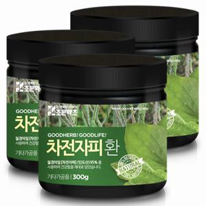 조은약초 프리미엄 차전자피 환 300g x 3통구성 (총 900g)