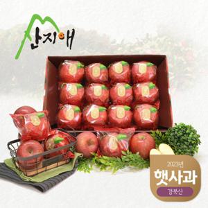 [2024햇사과] 산지애 씻어나온 꿀사과 3kg 1box (중대과)