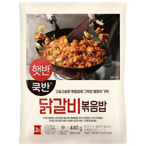 [햇반쿡반] 닭갈비볶음밥 440g x 3ea