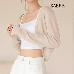 KARRA 심플여리볼레로가디건_A4S1212