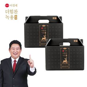 [이경제] 더힘찬녹용 블랙 2박스 (66ml x 60포) .2022 신제품.