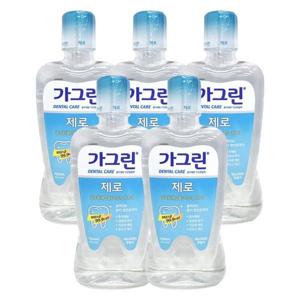 [동아제약]가그린 제로 750ml X 5개 / 가글 구강청결제