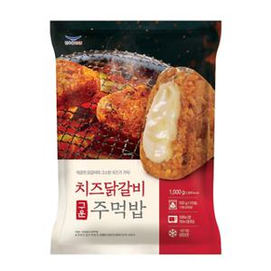 한우물치즈닭갈비구운주먹밥100gx30 냉동식품