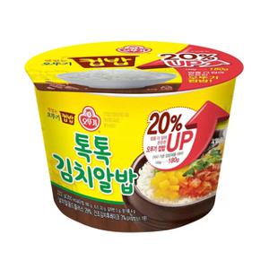 오뚜기 톡톡 김치알밥 222g x 12 즉석밥 야식