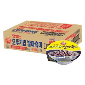 오뚜기맛있는오뚜기밥 발아흑미210g x 18개