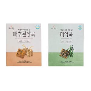 소스락 백년육수로 맛을 낸 즉석국 10g x 24 즉석탕