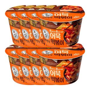 CJ 미정당 어묵떡볶이 346g X 8 초간편 야식 간식