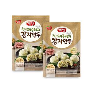 개성제주돼지감자만두 2KG X 2 냉동식품 간식 야식