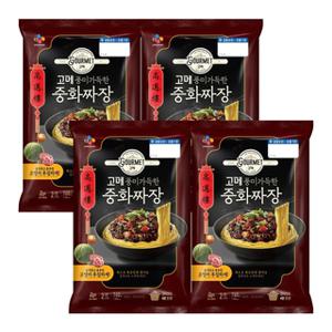 고메중화짜장 760g x 4개 냉동 간편조리식품