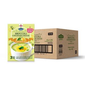 폰타나브로콜리체다치즈컵수프 60g(20gx3ct)x12