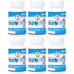 남재현원장의 관절쾌청 2090 프리미엄 골드 6개월분(1000mgX60정X6통)MSM 은행 비타민 관절 혈행 뼈 눈