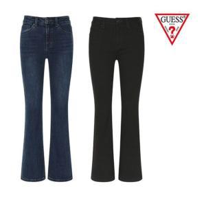 [갤러리아] GUESS Jeans F/W [여성] 기모 D톤  블랙 슬림 붓컷 2종 택1