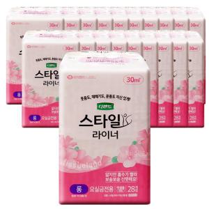 디펜드 스타일 라이너 무향 롱 28P x20개 여성용 흡수량30ml