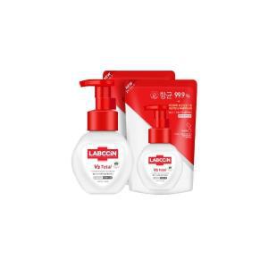 랩신V3 토탈 포밍핸드워시 용기250ml1개+리필200ml2개