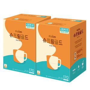 맥심 슈프림골드 커피믹스 340T (170T 2개)