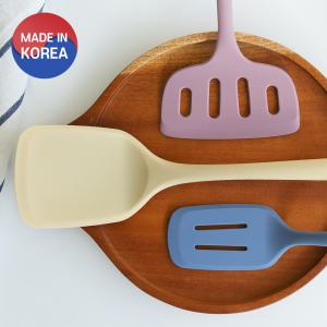 실리가든 실리콘 뒤집개 미니 와이드 멀티 전 생선 국산 조리도구 뒤집게