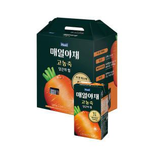 매일유업 선물세트 매일야채 고농축 당근의 힘, 125ml, 24개