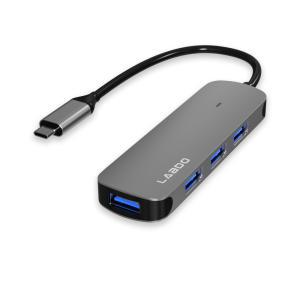 랩디오 USB C타입 멀티 허브 4포트 usb3.0 노트북 맥북 4in1