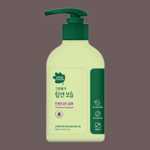 NEW 그린핑거 힘센보습 인텐시브 샴푸 300ml X 1EA