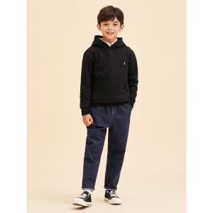 [11번가초특가20%OFF][BEANPOLE KIDS] [Essential]  후드 스웨트 셔츠  블랙 (BI3841E015)