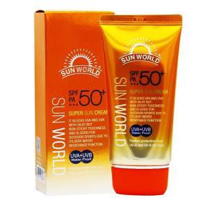 선로션 썬월드수퍼썬크림 니베아 자외선차단 80ml SPF 50+ PA+++ 해피바스