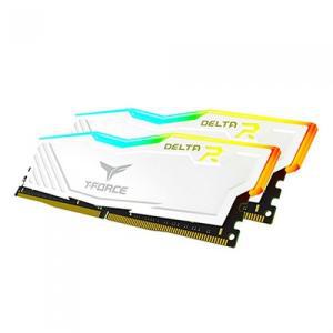 TeamGroup T-Force DDR4 32G PC4-28800 CL18 Delta RGB 화이트 (16Gx2) 가넷