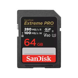 SanDisk * 익스트림 프로 SD UHS-II 280MB/s  V60 64GB