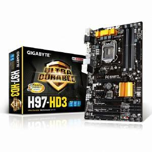 GIGABYTE GA-H97-HD3 듀러블에디션 중고 메인보드 백패널 포함 AS1개월