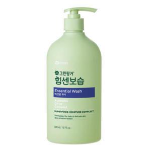 그린핑거 힘센보습 에센셜 바디워시 1개 300ml